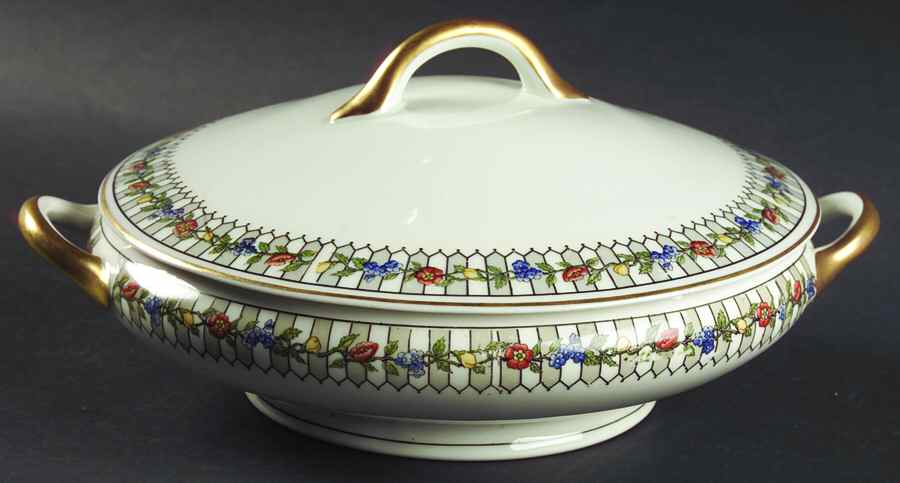 Somerset Round Covered Vegetable by Syracuse-1