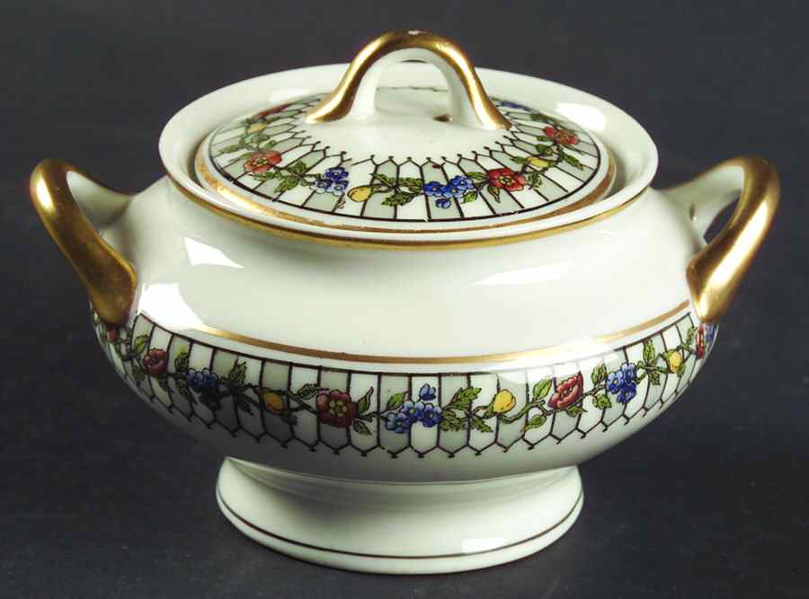 Somerset Mini Sugar Bowl & Lid by Syracuse-1
