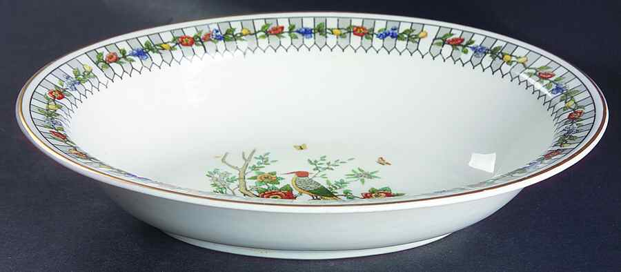 Somerset 9" Oval Vegetable Bowl by Syracuse-1