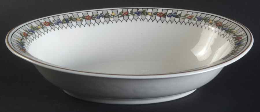 Somerset 9" Oval Vegetable Bowl by Syracuse-1