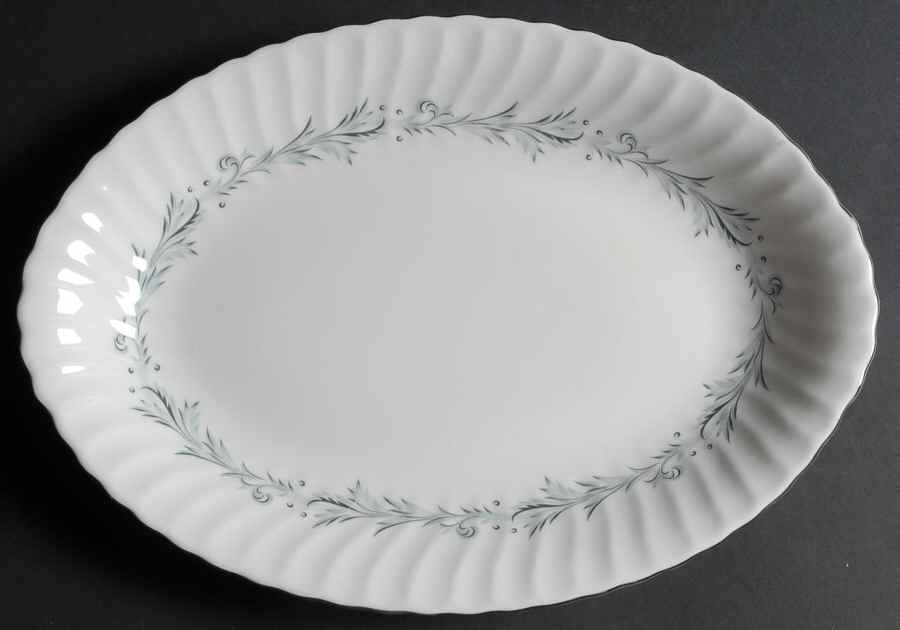 Sonata 14" Oval Serving Platter by Syracuse-1