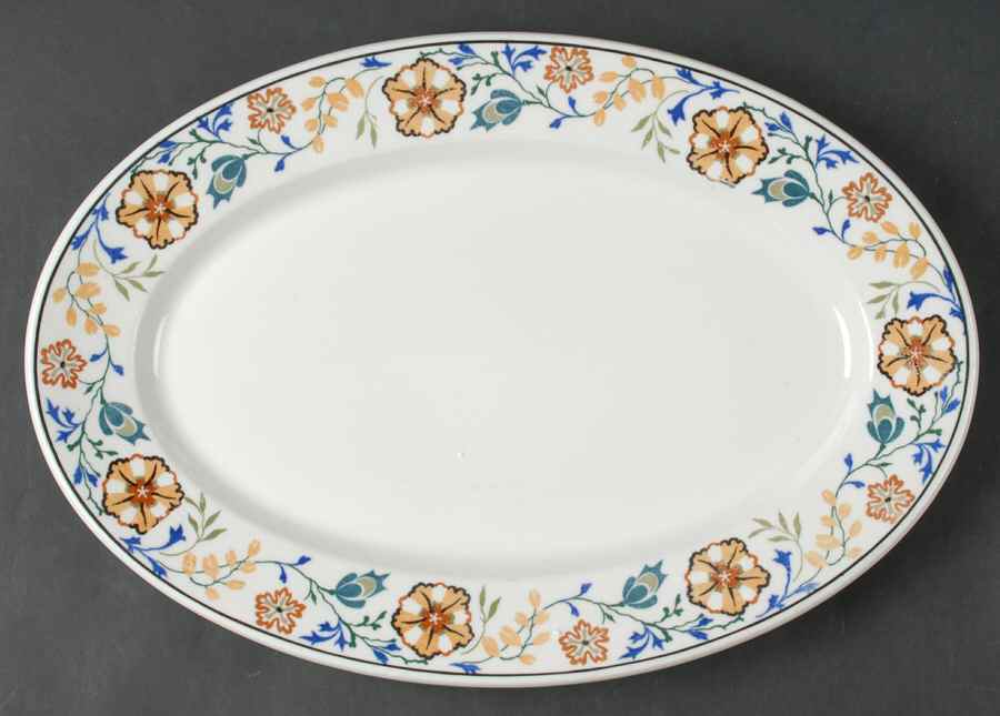 Sorrento 15" Oval Serving Platter by Syracuse-1