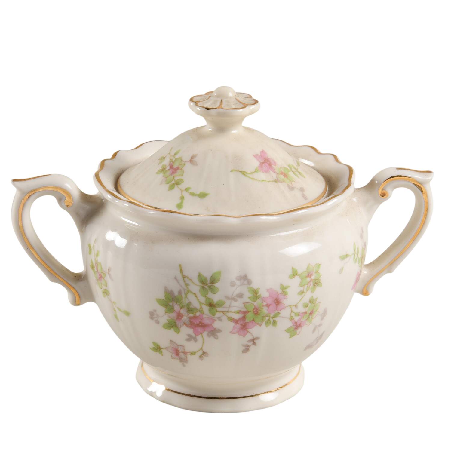 Stansbury Sugar Bowl & Lid by Syracuse-1