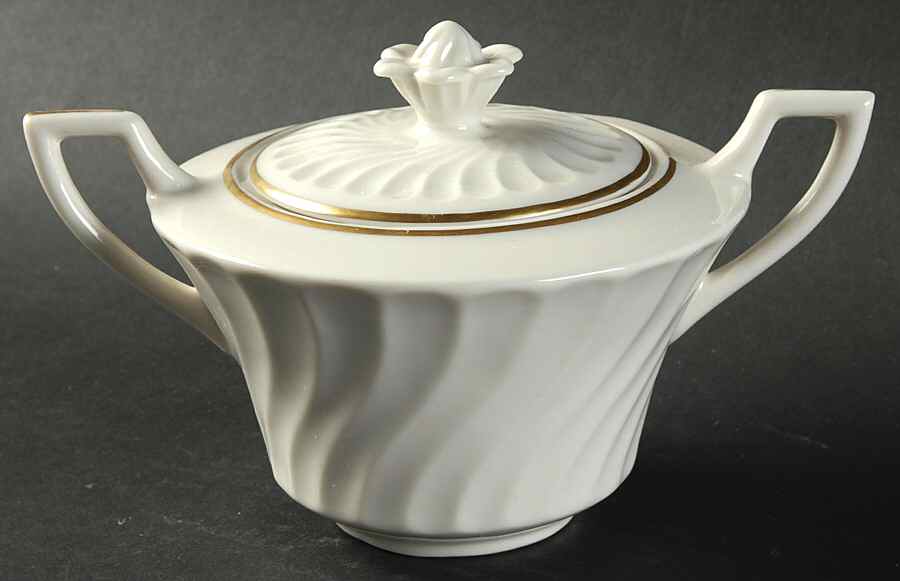 Standish Sugar Bowl & Lid by Syracuse-1