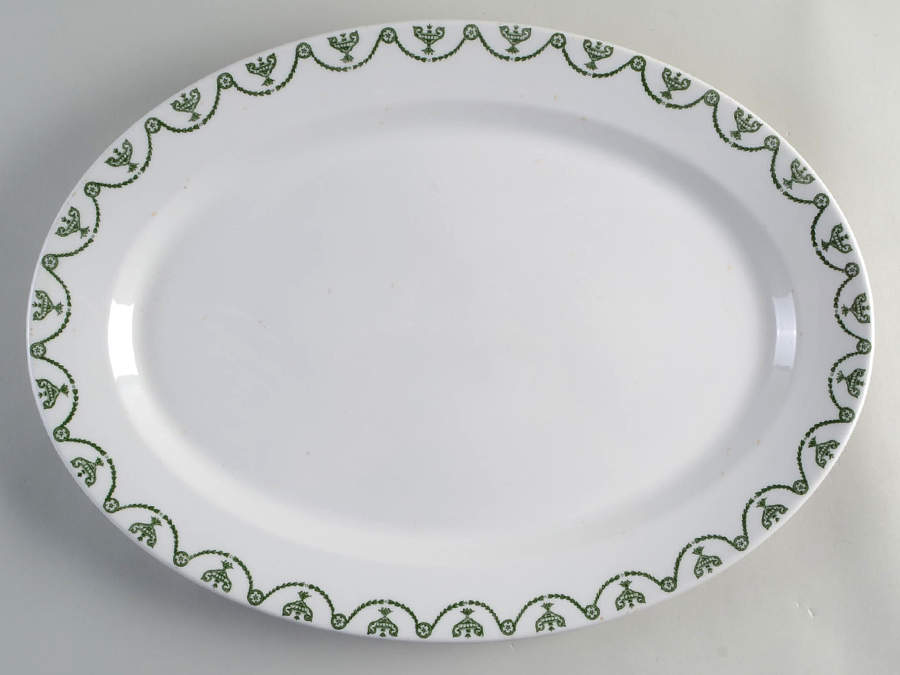 St. Elmo 18" Oval Serving Platter by Syracuse-1
