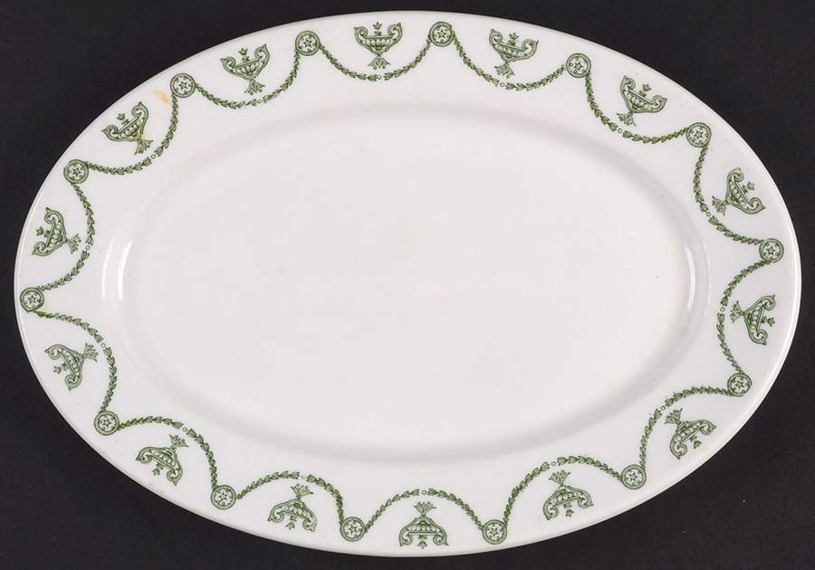 St. Elmo 10" Oval Serving Platter by Syracuse-1