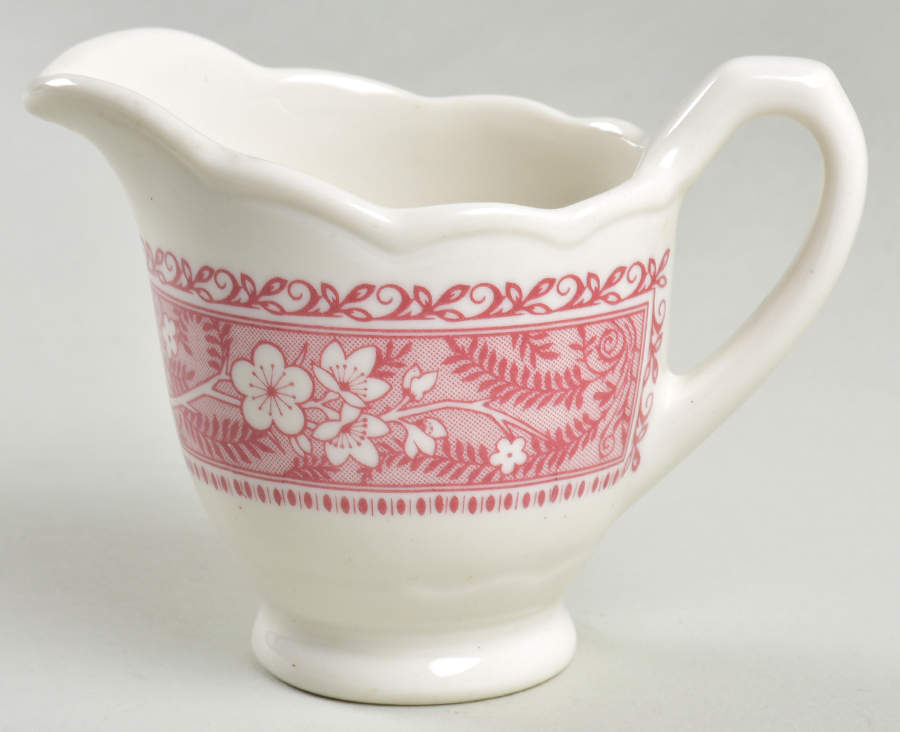 Strawberry Hill Pink Creamer by Syracuse-1