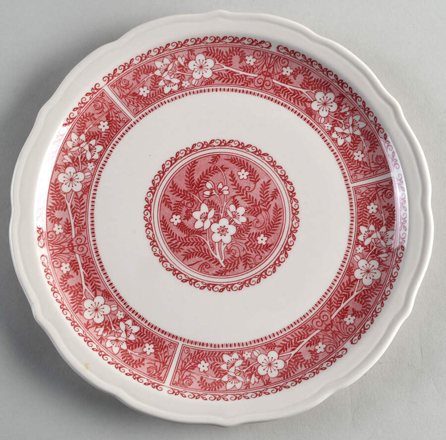 Strawberry Hill Pink Dinner Plate by Syracuse-1