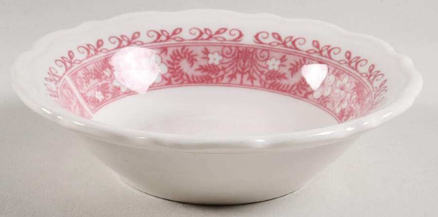 Strawberry Hill Pink Fruit/Dessert (Sauce) Bowl by Syracuse-1
