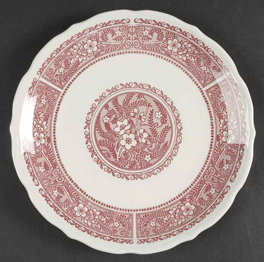Strawberry Hill Pink Luncheon Plate by Syracuse-1