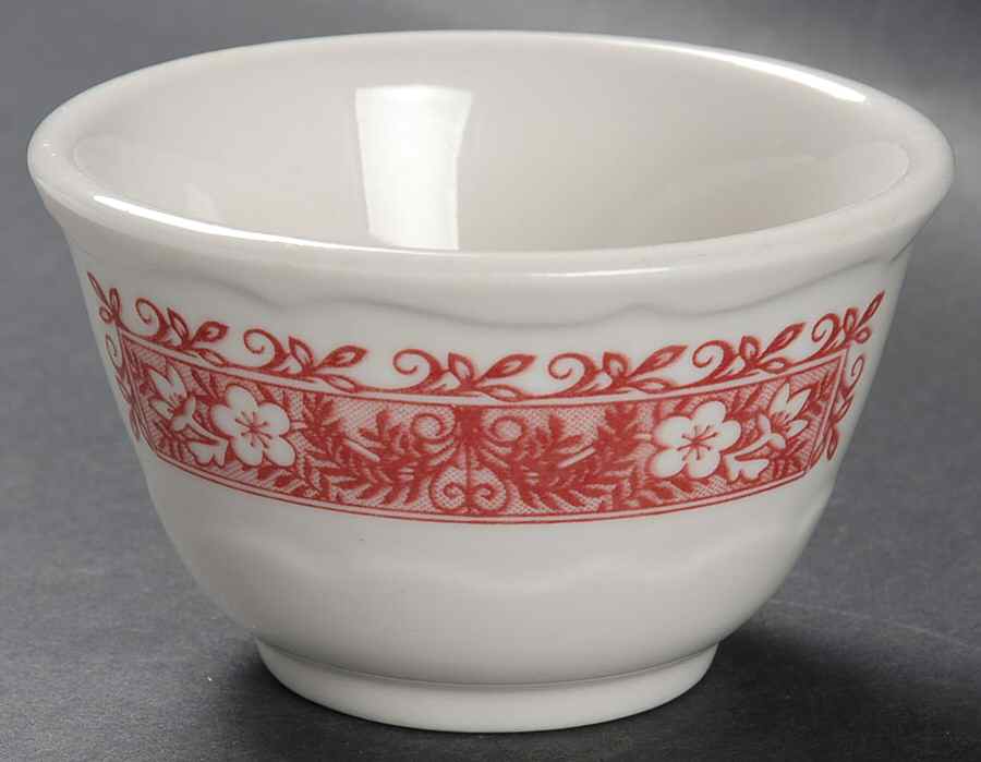 Strawberry Hill Pink Custard Cup by Syracuse-1
