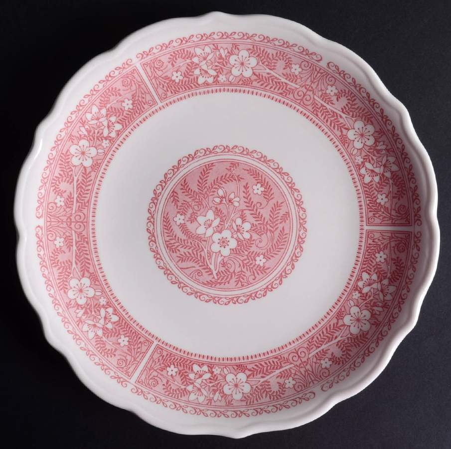 Strawberry Hill Pink Large Dinner Plate by Syracuse-1