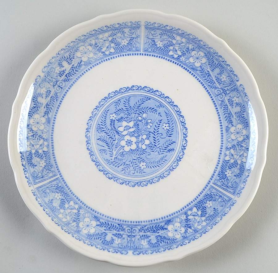Strawberry Hill Blue Dinner Plate by Syracuse-1
