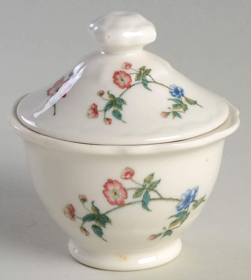 Summerdale Sugar Bowl & Lid by Syracuse-1