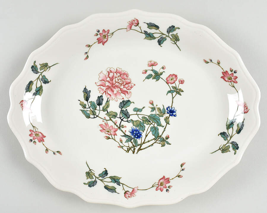 Summerdale 12" Oval Serving Platter by Syracuse-1