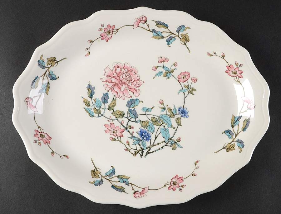 Summerdale 11" Oval Serving Platter by Syracuse-1