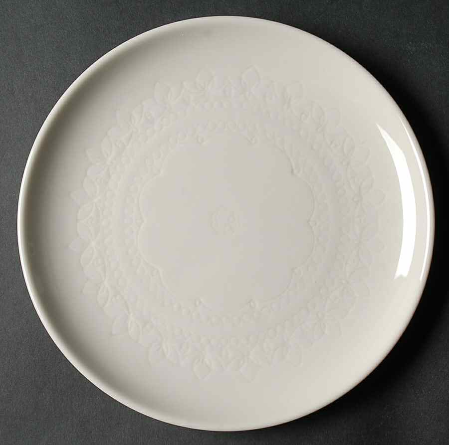 Surf White Salad Plate by Syracuse-1