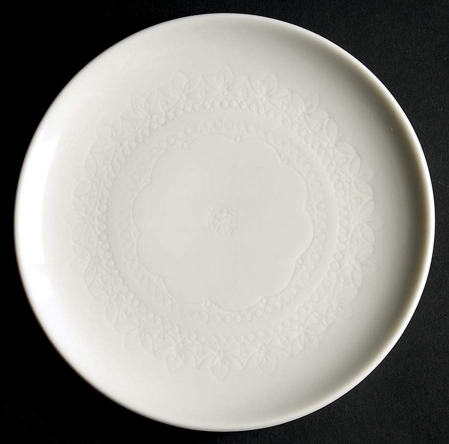 Surf White Bread & Butter Plate by Syracuse-1
