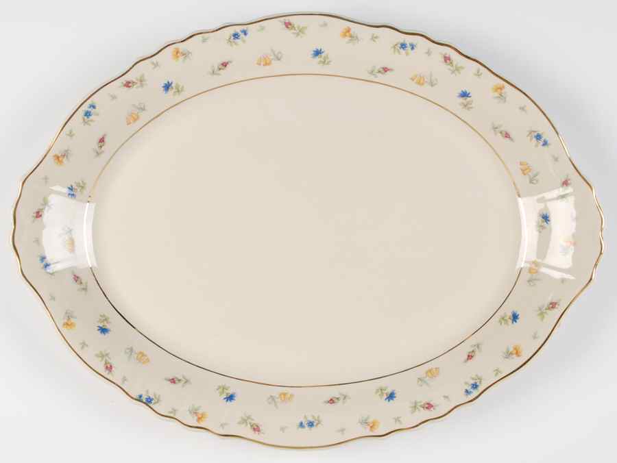 Suzanne 16" Oval Serving Platter by Syracuse-1