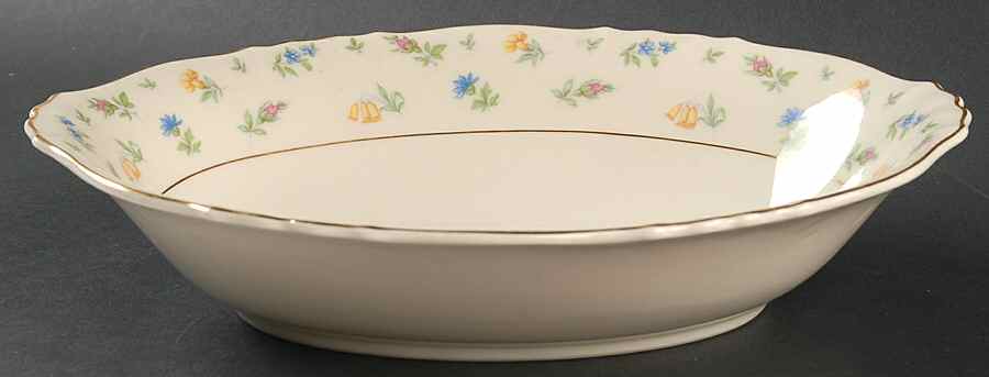 Suzanne 10" Oval Vegetable Bowl by Syracuse-1