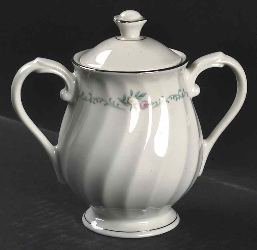Sweetheart Sugar Bowl & Lid by Syracuse-1