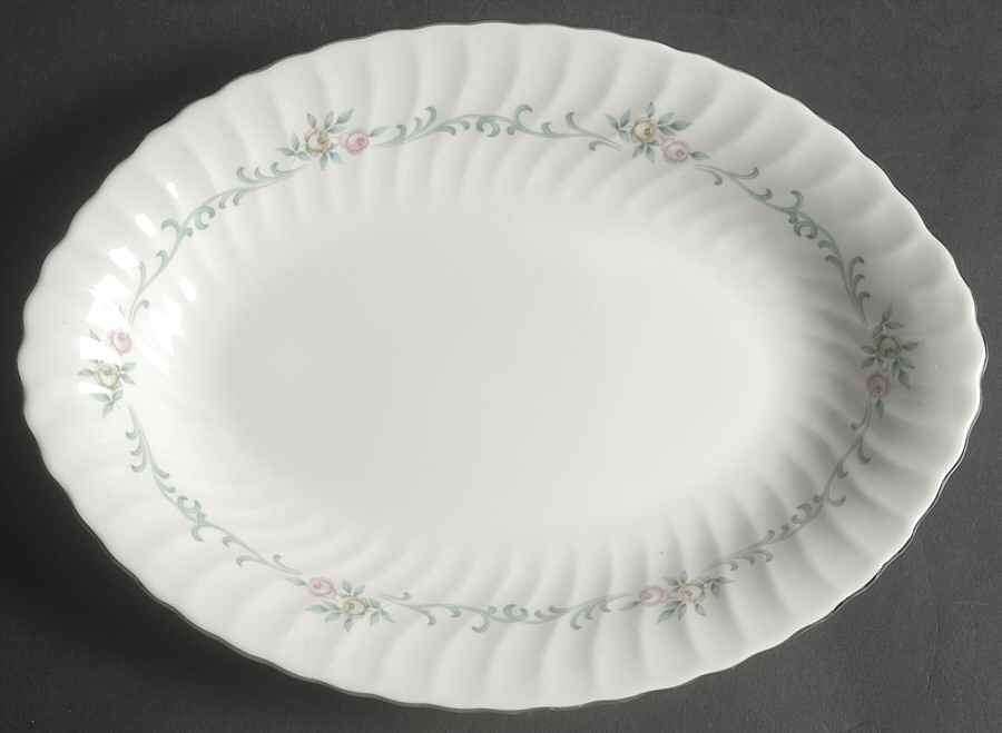 Sweetheart 12" Oval Serving Platter by Syracuse-1