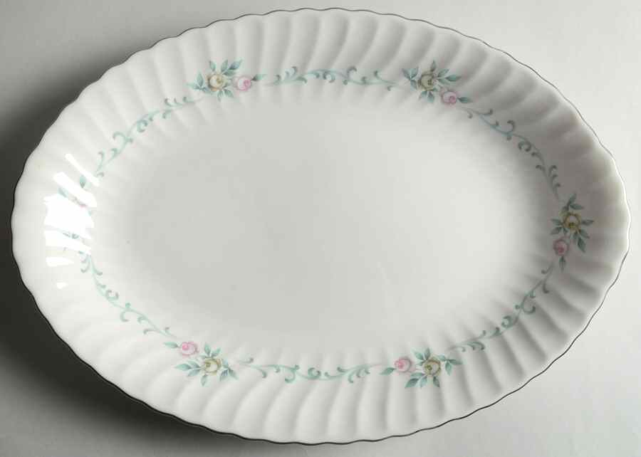 Sweetheart 14" Oval Serving Platter by Syracuse-1