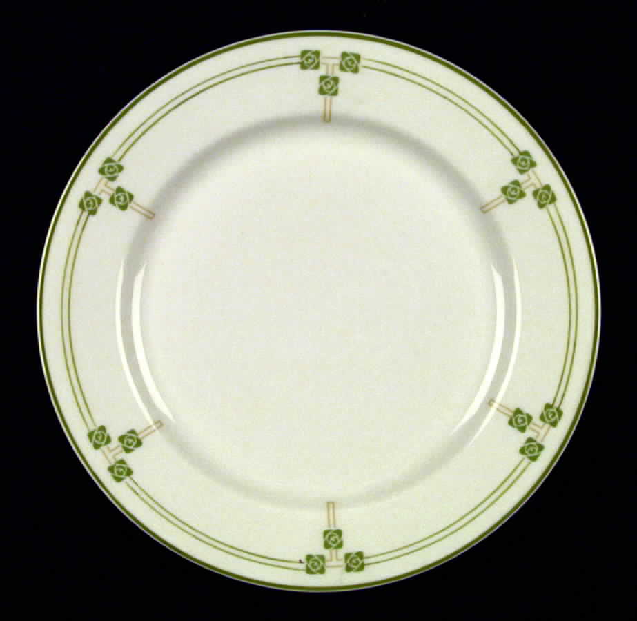 Tudor Rose Salad Plate by Syracuse-1