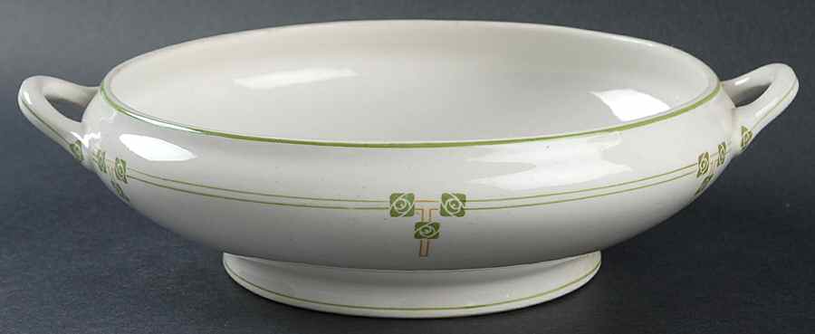 Tudor Rose Round Vegetable No Lid by Syracuse-1