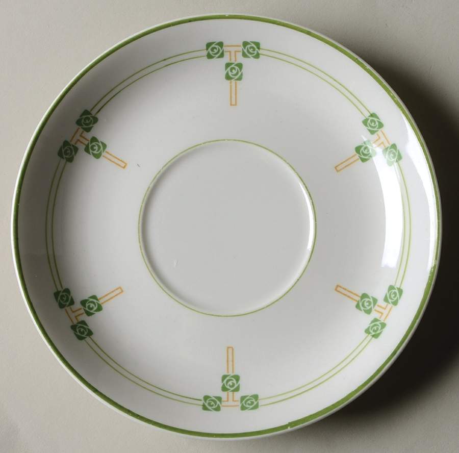 Tudor Rose Saucer for Cream Soup Bowl by Syracuse-1