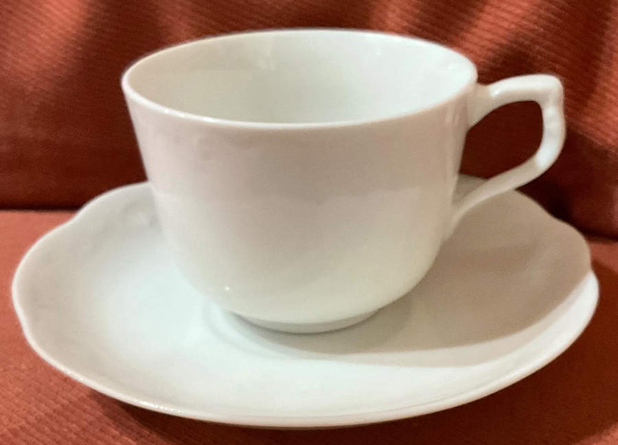 Plymouth Flat Cup & Saucer Set by Syracuse-1