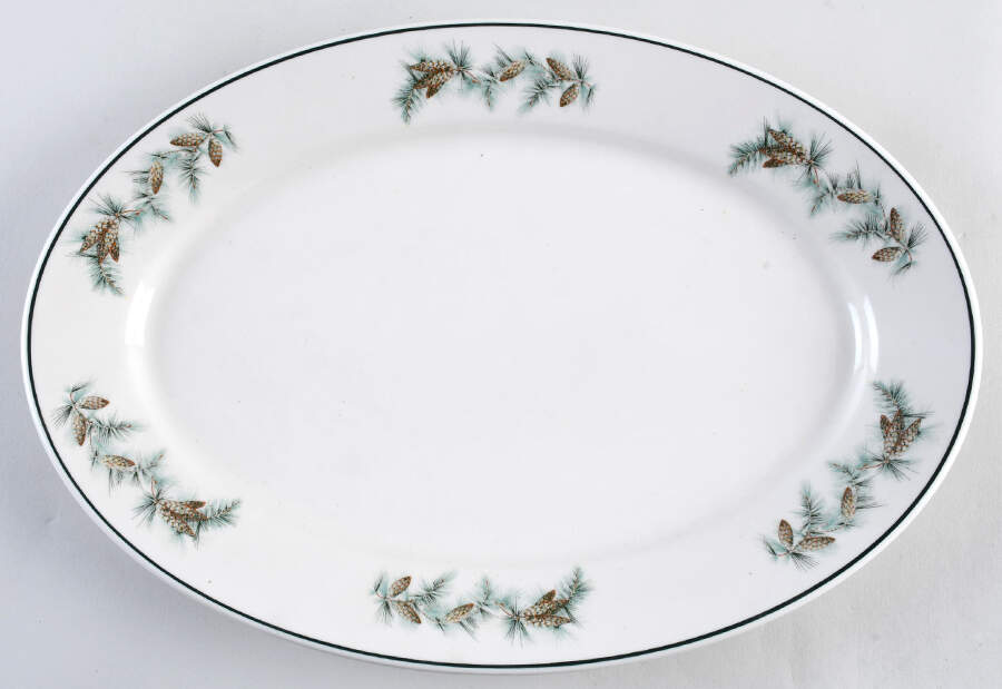 SY117  15" Oval Serving Platter by Syracuse-1