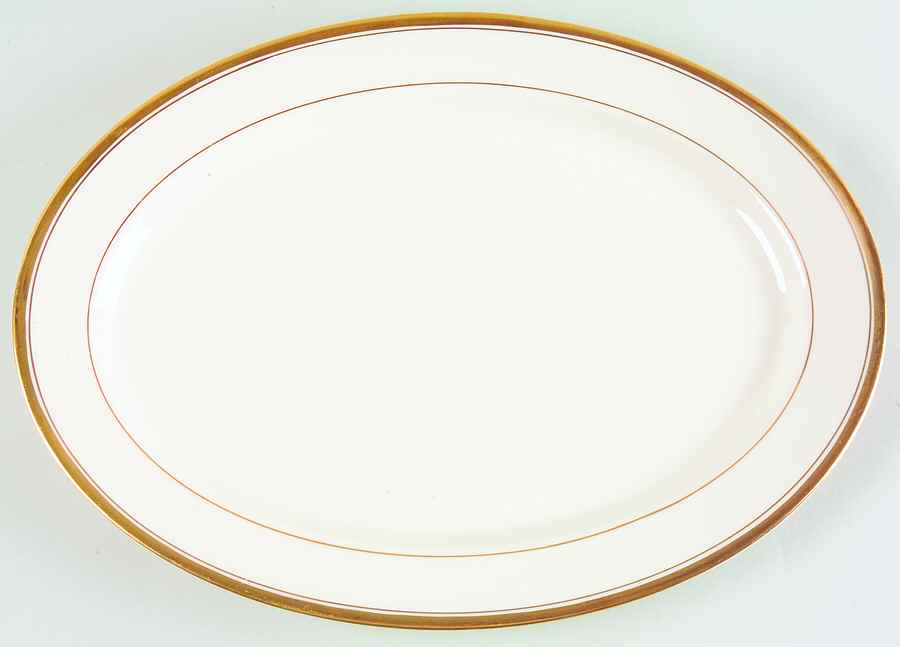 SY118 12" Oval Serving Platter by Syracuse-1