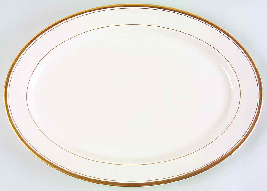 SY118 14" Oval Serving Platter by Syracuse-1