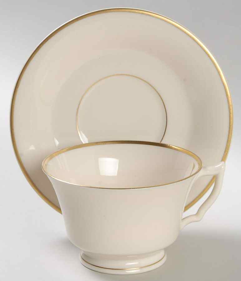 SY118 Footed Cup & Saucer Set by Syracuse-1