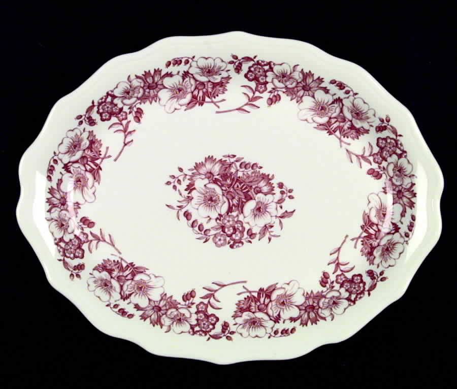SY123 14" Oval Serving Platter by Syracuse-1