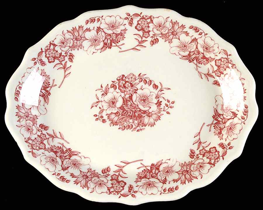 SY123 11" Oval Serving Platter by Syracuse-1