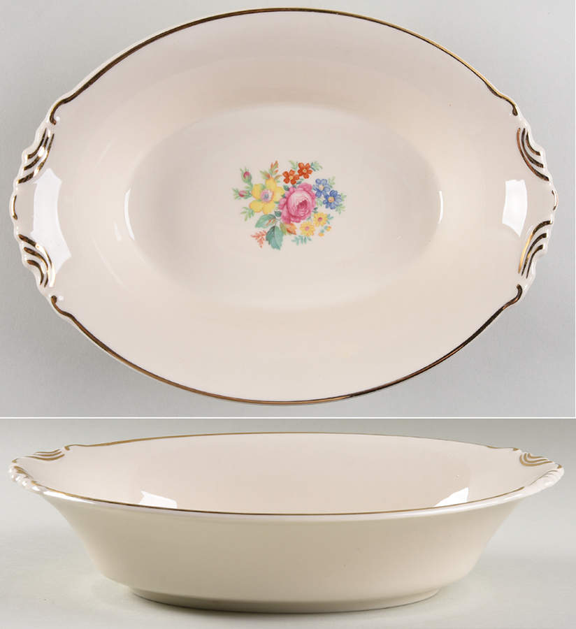 SY130 10" Oval Vegetable Bowl by Syracuse-1