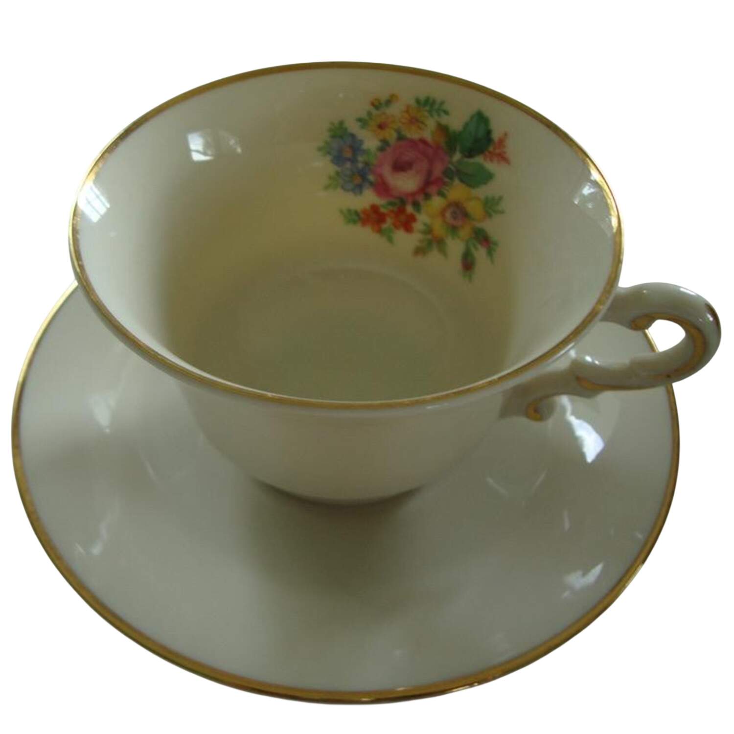 SY130 Footed Cup & Saucer Set by Syracuse-1