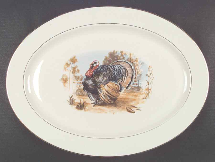 SY172 18" Oval Serving Platter by Syracuse-1