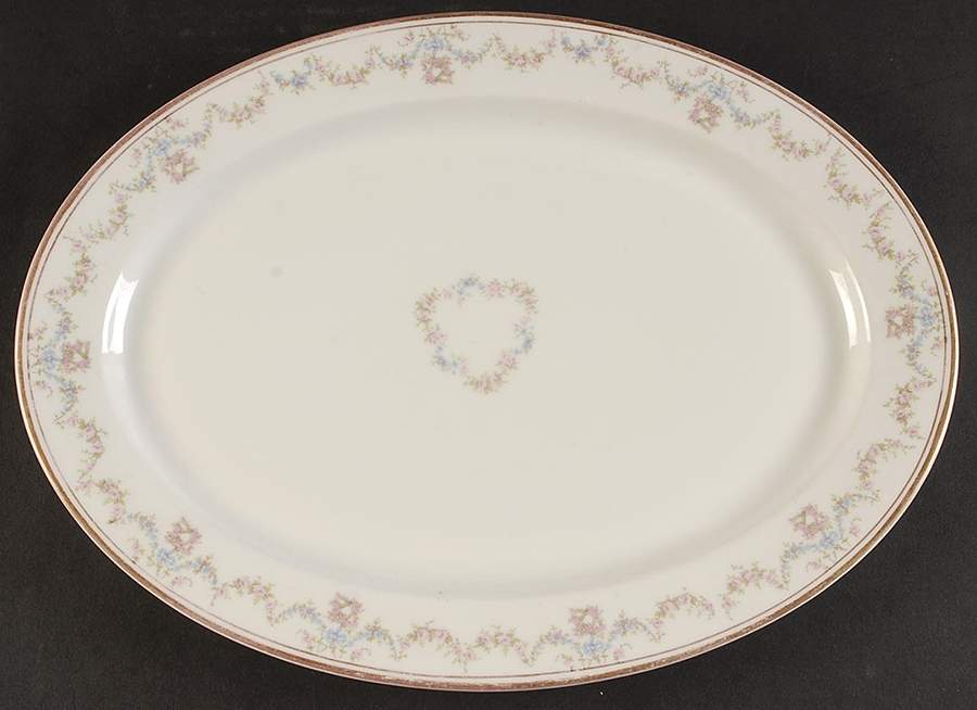 SY18 14" Oval Serving Platter by Syracuse-1