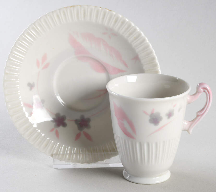 SY191 Footed Demitasse Cup & Saucer Set by Syracuse-1