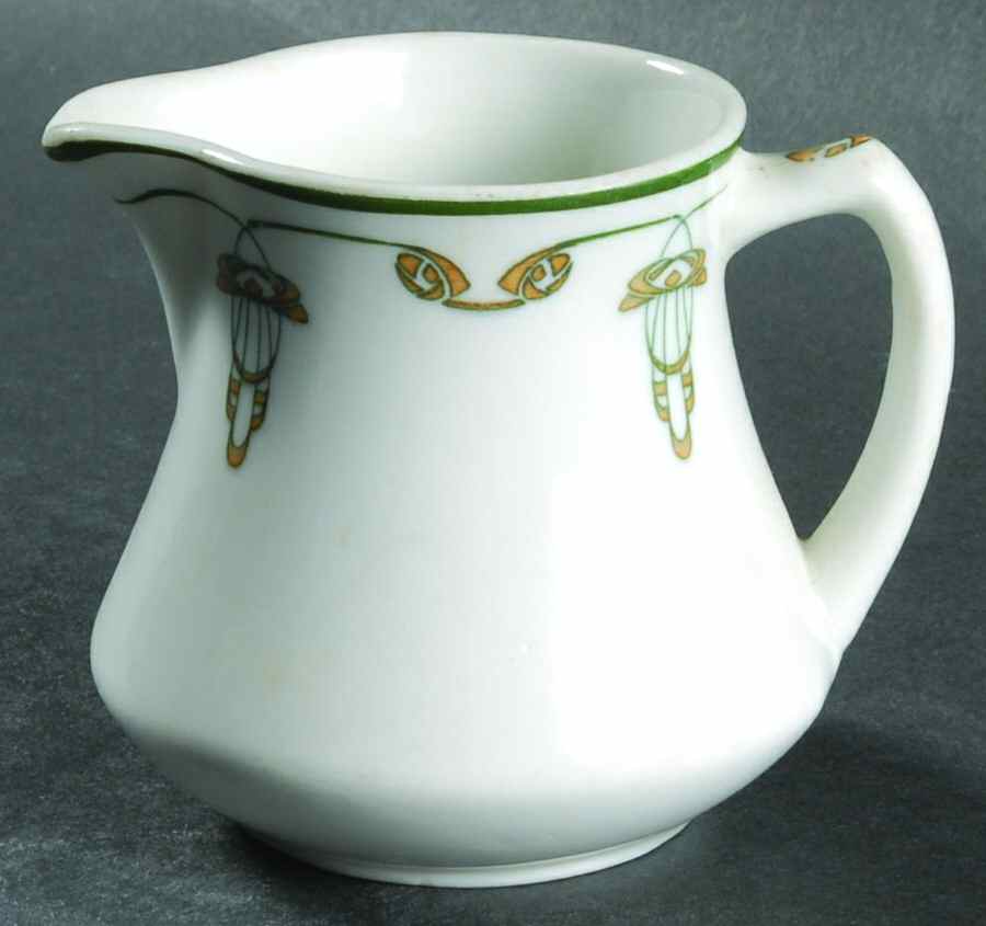 SY199 Orange Design Creamer by Syracuse-1