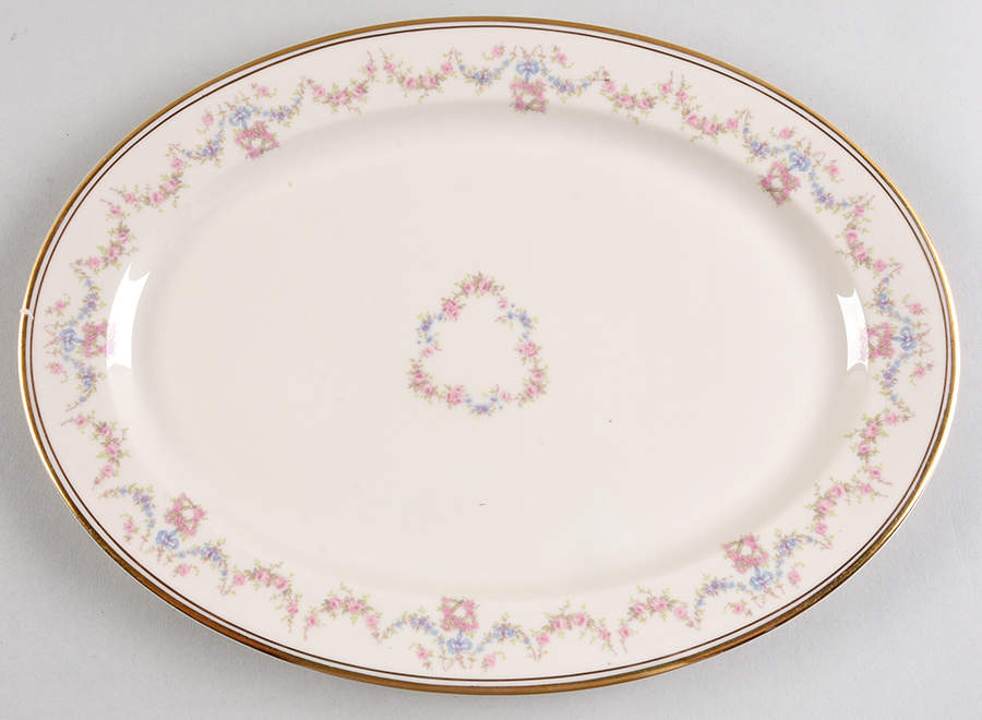 SY210 12" Oval Serving Platter by Syracuse-1
