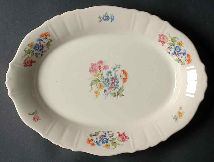 SY38 12" Oval Serving Platter by Syracuse-1
