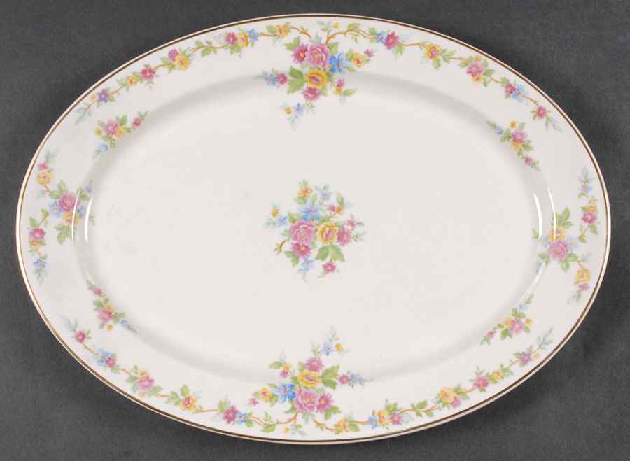 SY40 14" Oval Serving Platter by Syracuse-1