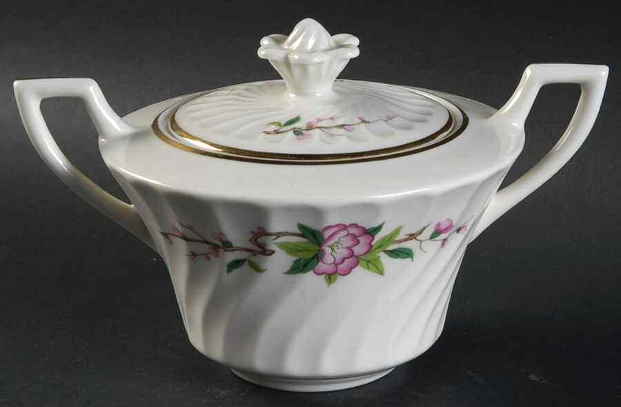 SY44 Sugar Bowl & Lid by Syracuse-1