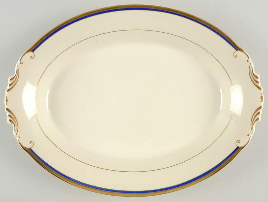 SY62 12" Oval Serving Platter by Syracuse-1