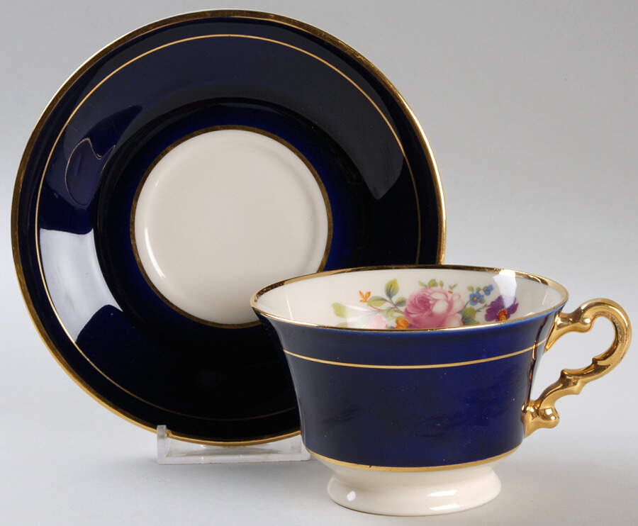 SY63 Footed Cup & Saucer Set by Syracuse-1
