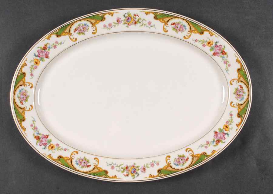 SY67 14" Oval Serving Platter by Syracuse-1